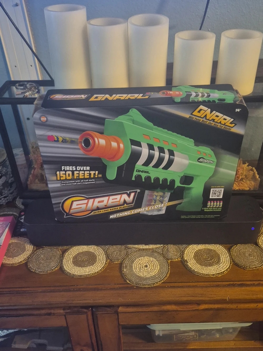 Siren Gnarl Foam Dart Blaster - Green